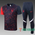 Chandal Futbol T-shirt Francia negroes/rojas 2020 2021 TT21