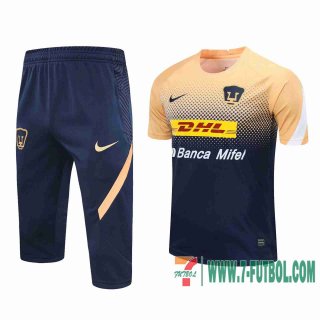 Chandal Futbol T-shirt Pumas / Azul marinooe amarillo 2020 2021 TT23