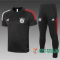 Chandal Futbol T-shirt Bayern negro 2020 2021 TT26