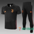 Chandal Futbol T-shirt Juventus negro 2020 2021 TT50