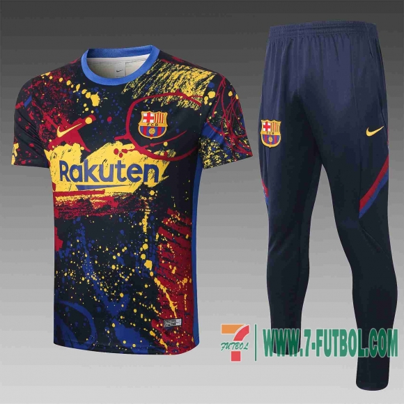 Chandal Futbol T-shirt FCB Couleur 2020 2021 TT56