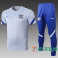 Chandal Futbol T-shirt Chelsea blanco 2020 2021 TT62