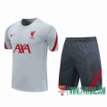 Chandal Futbol T-shirt Liverpool blanco 2020 2021 TT66