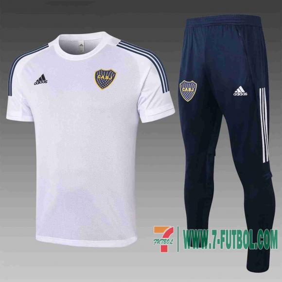 Chandal Futbol T-shirt Boca blanco 2020 2021 TT71