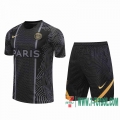 Chandal Futbol T-shirt Paris negro 2020 2021 TT75