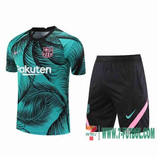 Chandal Futbol T-shirt FCB paon verde 2020 2021 TT77