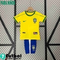 Retro Camiseta Futbol Brasil Primera Ninos 1998