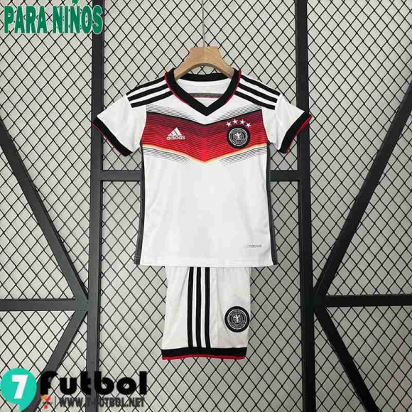 Retro Camiseta Futbol Alemania Primera Ninos 2014