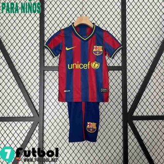 Retro Camiseta Futbol Barcelona Primera Ninos 09 10