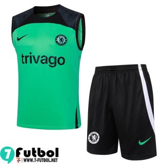 KIT: Chandal Futbo Sin Mangas Chelsea Hombre 23 24 E43