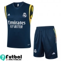 KIT: Chandal Futbo Sin Mangas Real Madrid Hombre 23 24 E31