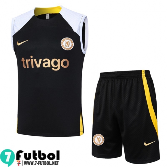 KIT: Chandal Futbo Sin Mangas Chelsea Hombre 23 24 E32