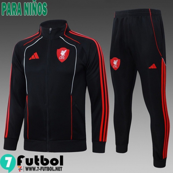 KIT: Chaquetas Deportivas Liverpool Nino 25 26 C1024 KIT: Chaquetas Deportivas Liverpool Nino 25 26 C1024