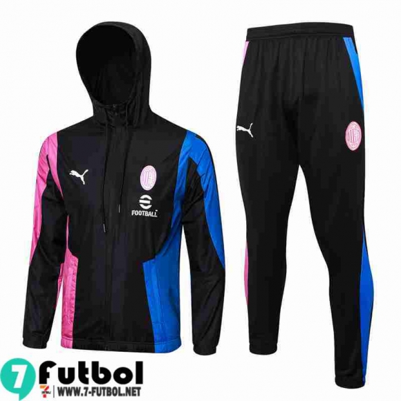 KIT: Chaqueta Cazadora AC Milan Hombre 23 24 D206