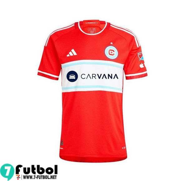 Camiseta Futbol Chicago Fire Primera Hombre 2025