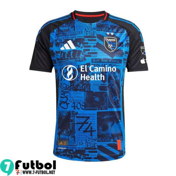Camiseta Futbol San Jose Earthquakes Primera Hombre 2025