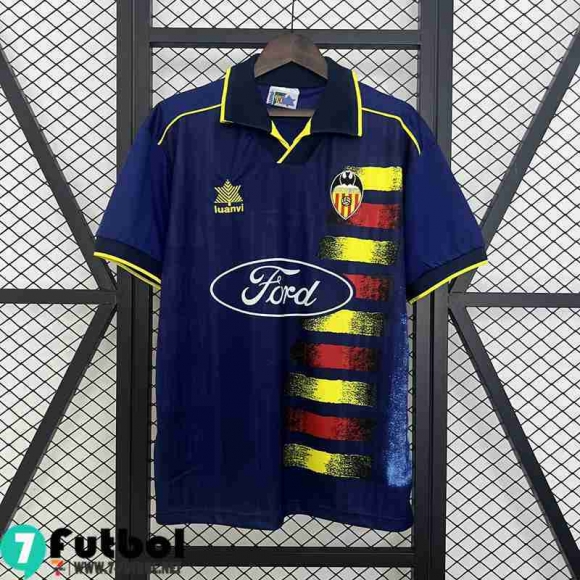Retro Camiseta Futbol Valencia Segunda Hombre 96 97 FG641
