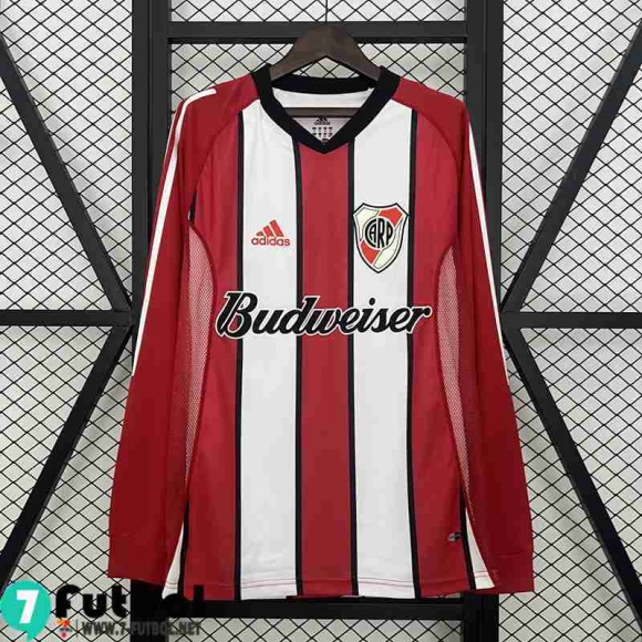 Retro Camiseta Futbol River Plate Segunda Hombre Manche Longue 03 04 FG676