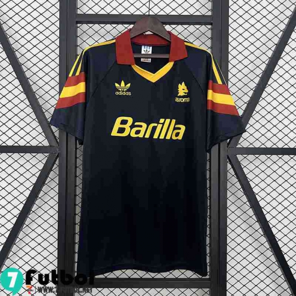 Retro Camiseta Futbol Roma Tercera Hombre 91 92 FG682 Retro Camiseta Futbol Roma Tercera Hombre 91 92 FG682