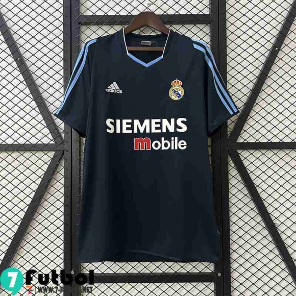 Retro Camiseta Futbol Real Madrid Segunda Hombre 03 04 FG689
