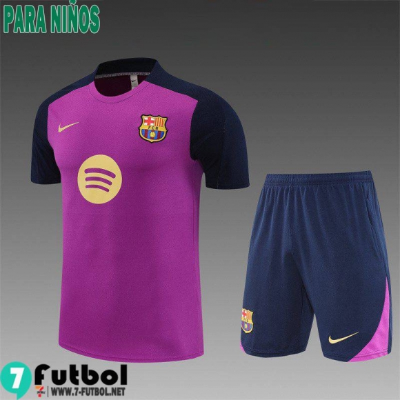 KIT: T Shirt Barcelona Nino 24 25 H400