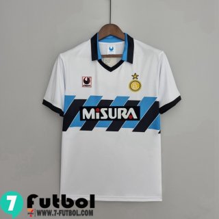 Camiseta Futbol Inter Milan Segunda Hombre 90 91