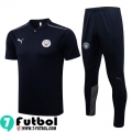 Polo Futbol Manchester City azul Hombre 2021 2022 PL254