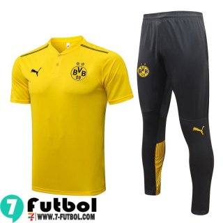 Polo Futbol Dortmund amarillo Hombre 2021 2022 PL257