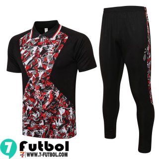 Polo Futbol AC Milan Rojo Hombre 2021 2022 PL263