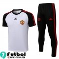 T-Shirt Manchester United blanca Hombre 2021 2022 PL268