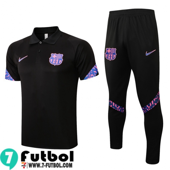 Polo Futbol Barcelona negro Hombre 2021 2022 PL273 Polo Futbol Barcelona negro Hombre 2021 2022 PL273
