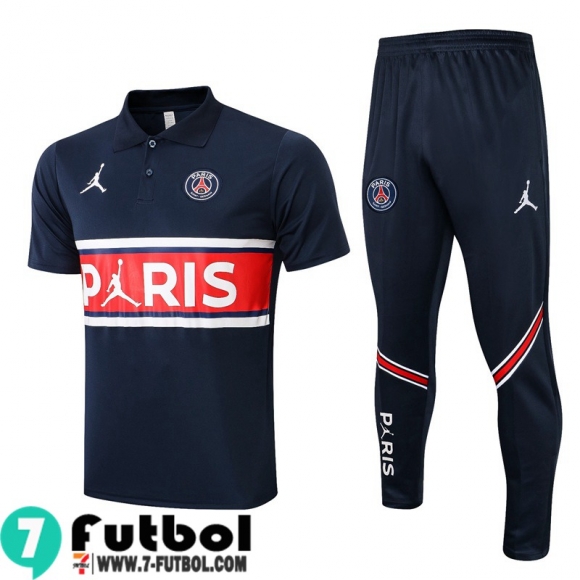 Polo Futbol PSG azul Hombre 2021 2022 PL274