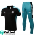 T-Shirt Real Madrid negro Hombre 2021 2022 PL280