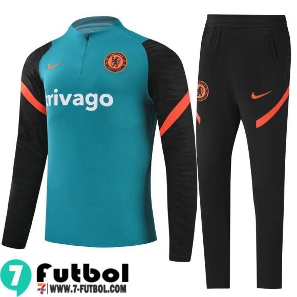 Chandal Futbol Chelsea verde Hombre 2021 2022 TG224