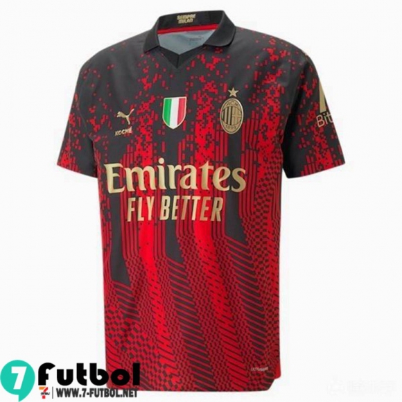 Camiseta Futbol AC Milan Edicion especial Hombre 2023 2024 TBB09 Camiseta Futbol AC Milan Edicion especial Hombre 2023 2024 TBB09