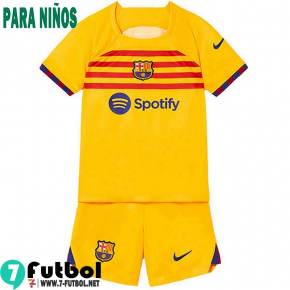 Camiseta Futbol Barcelona fourth Ninos 2022 2023