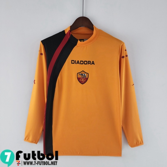 Retro Camiseta Futbol Roma Primera Hombre Manga larga 05/06 FG222