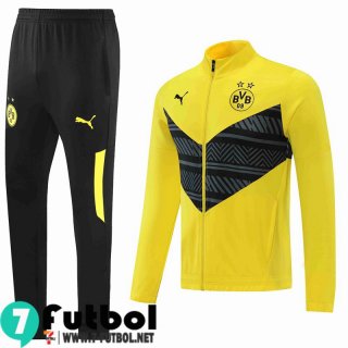 Chaquetas Dortmund BVB Amarillo Hombre 2022 2023 JK313
