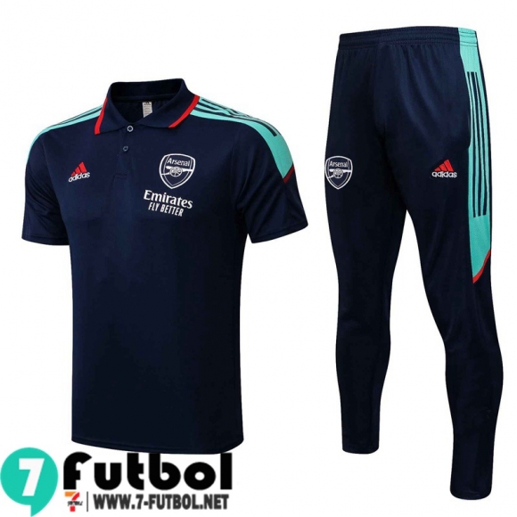 Polo Futbol Arsenal azul marino Hombre 2021 2022 PL297