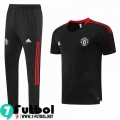 T-Shirt Manchester United negro Hombre 2022 2023 PL302