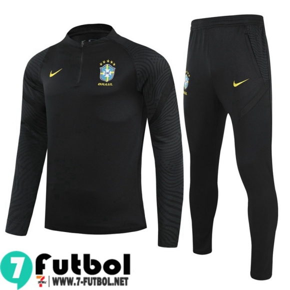 Chandal Futbol Bresil negro Hombre 2021 2022 TG231 Chandal Futbol Bresil negro Hombre 2021 2022 TG231