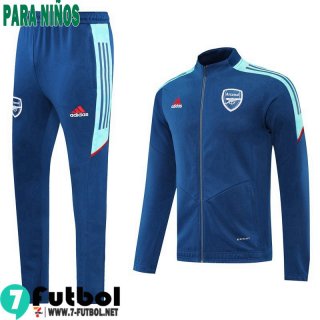 Chaquetas Arsenal azul Niños 2022 2023 TK242