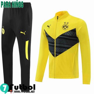 Chaquetas Dortmund BVB Amarillo Niños 2022 2023 TK244
