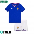 Camiseta Futbol Francia Primera Ninos EURO 2024