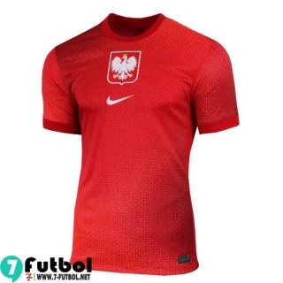 Camiseta Futbol Polonia Segunda Hombre EURO 2024