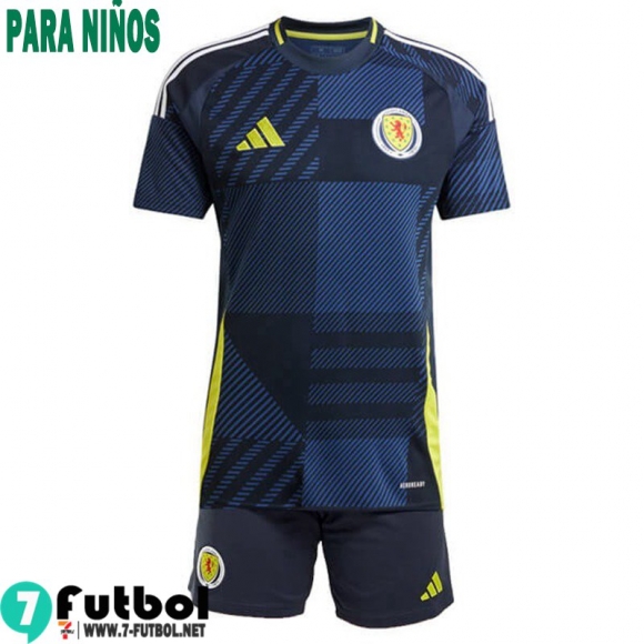 Camiseta Futbol Escocia Primera Ninos EURO 2024