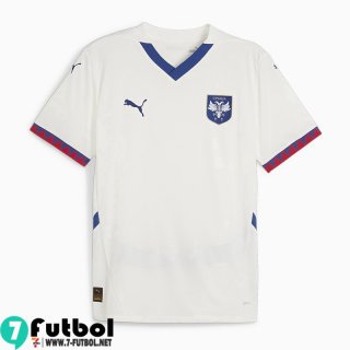 Camiseta Futbol Serbia Segunda Hombre EURO 2024