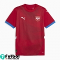 Camiseta Futbol Serbia Primera Hombre EURO 2024
