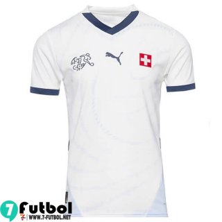 Camiseta Futbol Suiza Segunda Hombre EURO 2024