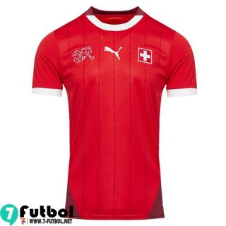 Camiseta Futbol Suiza Primera Hombre EURO 2024